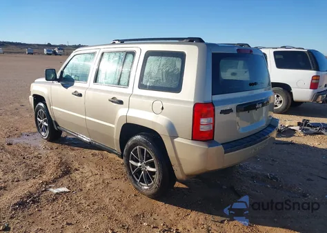 2009 Jeep Patriot Sport from USA, damaged, VIN 1J4FT28B49D195636